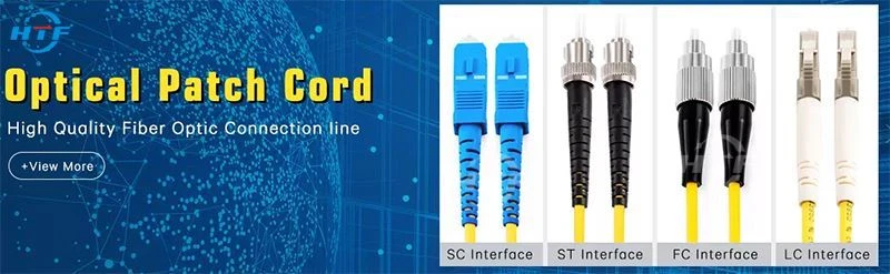 ST, SC, FC and LC style connectors