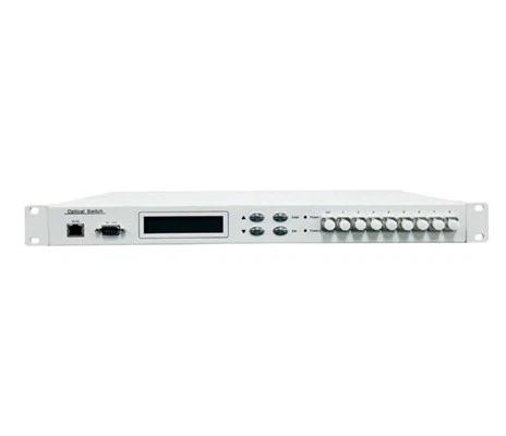 Switch lite Rychlé přepínání 8 portů Rack-Mounted Optical